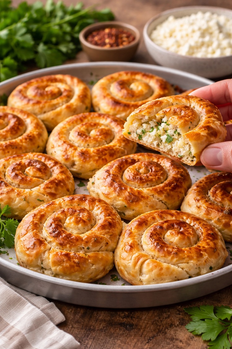 El Açması Dolama Börek Tarifi