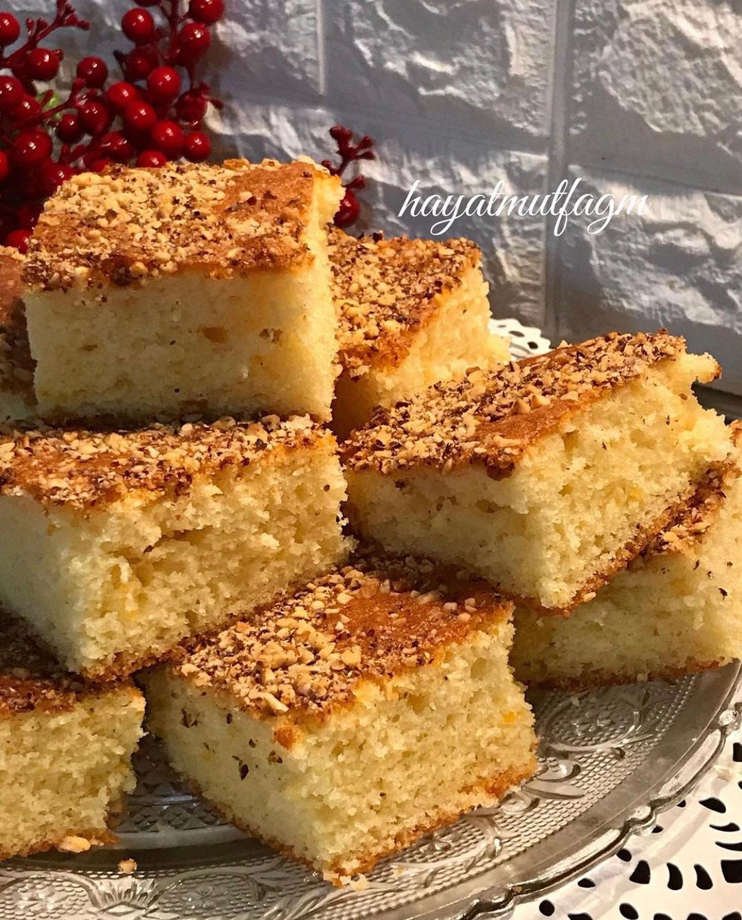 Portakallı Tepsi Keki