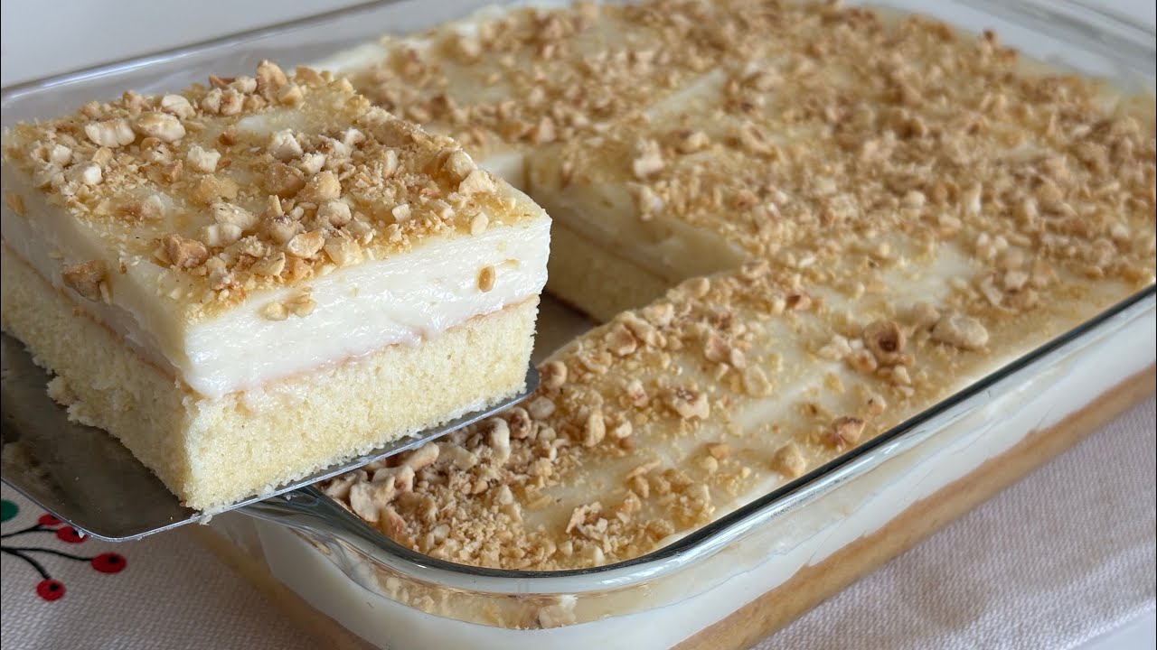 Bol Sütlü Nefis Borcam Pastası Tarifi