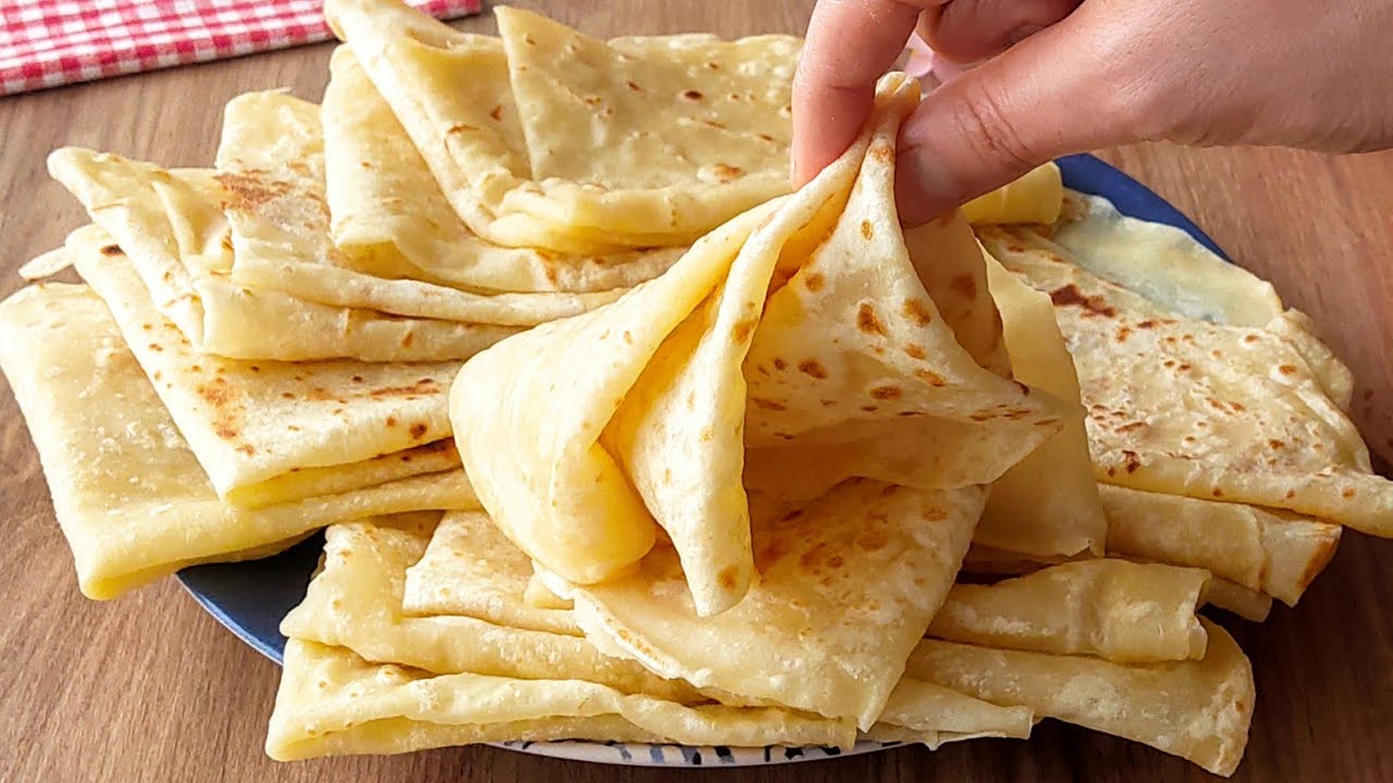 Mayasız İpek Gibi Sütlü Lavaş Tarifi