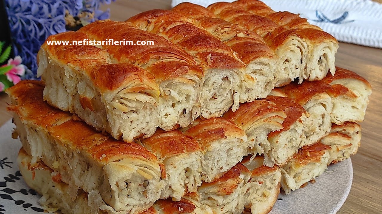Fırından Çıktığı Gibi Biter Cevizli Çörek