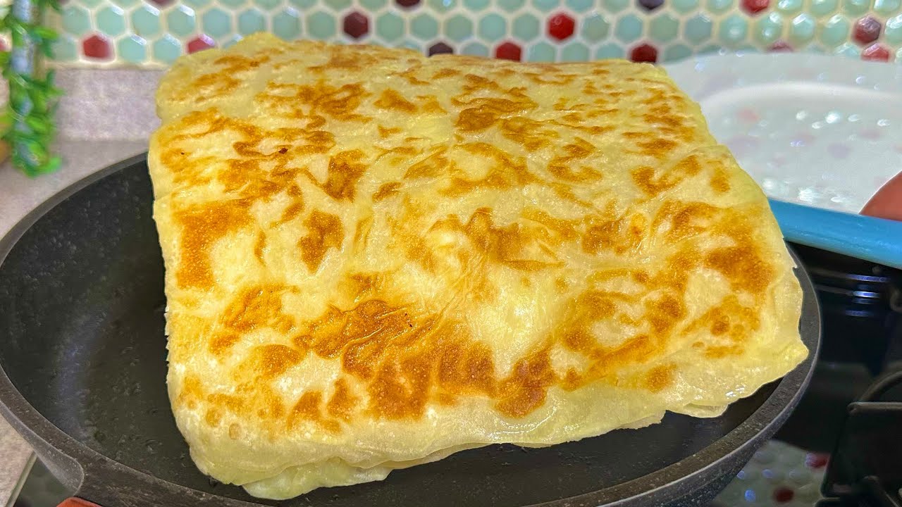 Pratik Çok Lezzetli Peynirli Katmer Tarifi