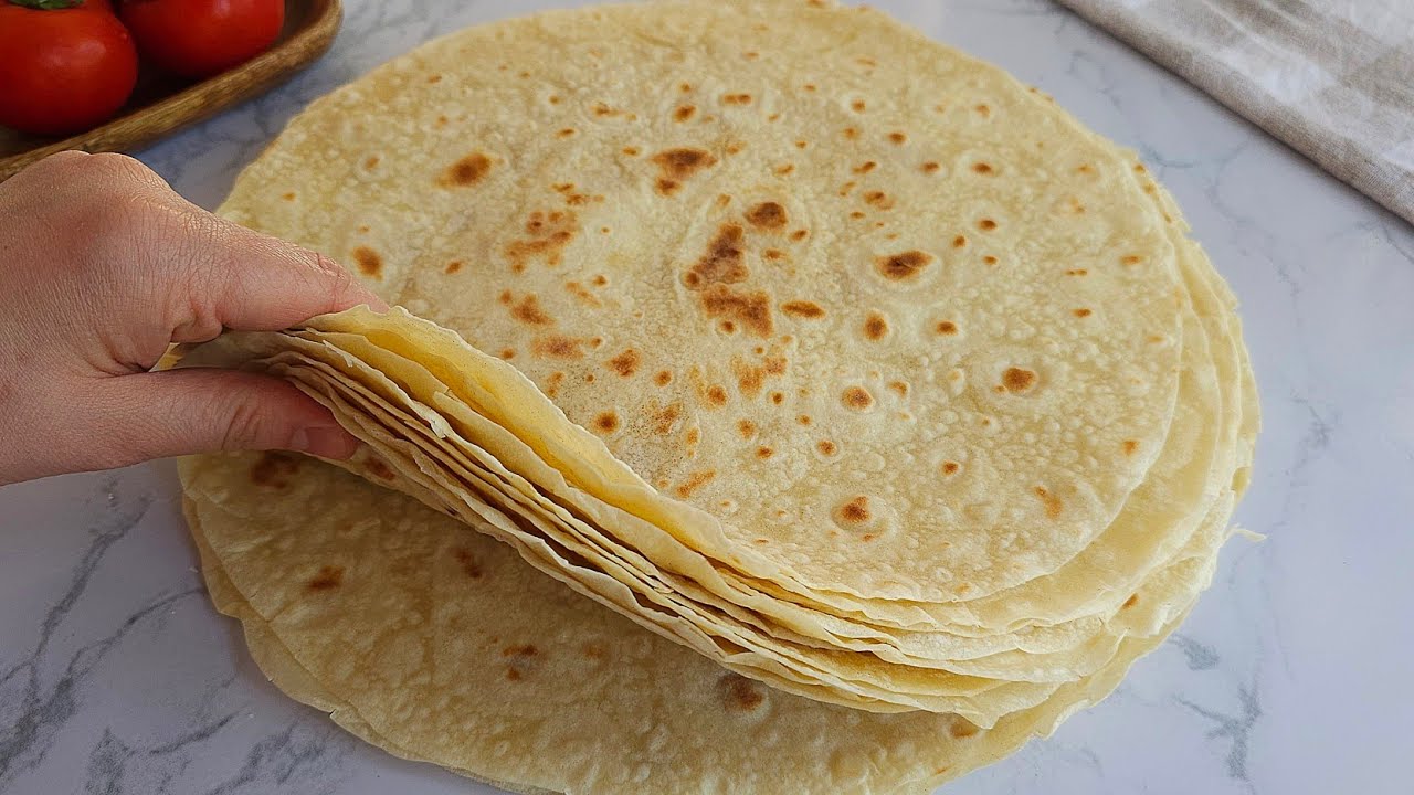 Çok Kolay Bir Yöntem Mayasız İpek Gibi Sütlü Lavaş Tarifi