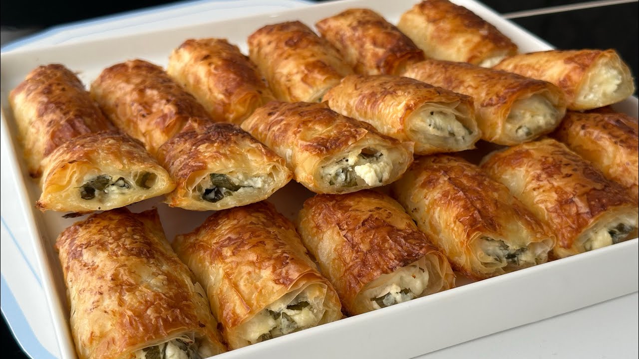 Baklava Yufkasından Çıtır Börek Tarifi