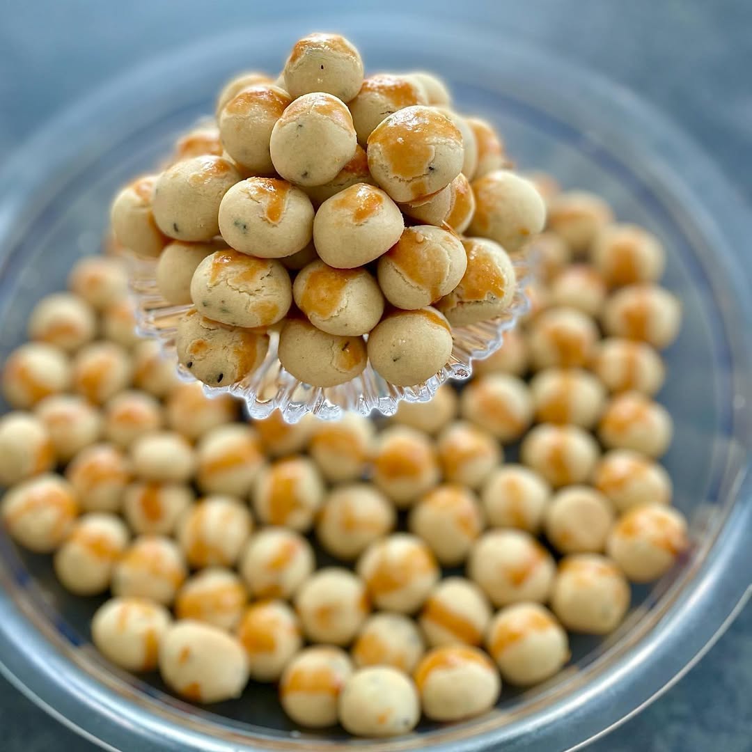 Çörek Otlu Misket Kurabiye Tarifi