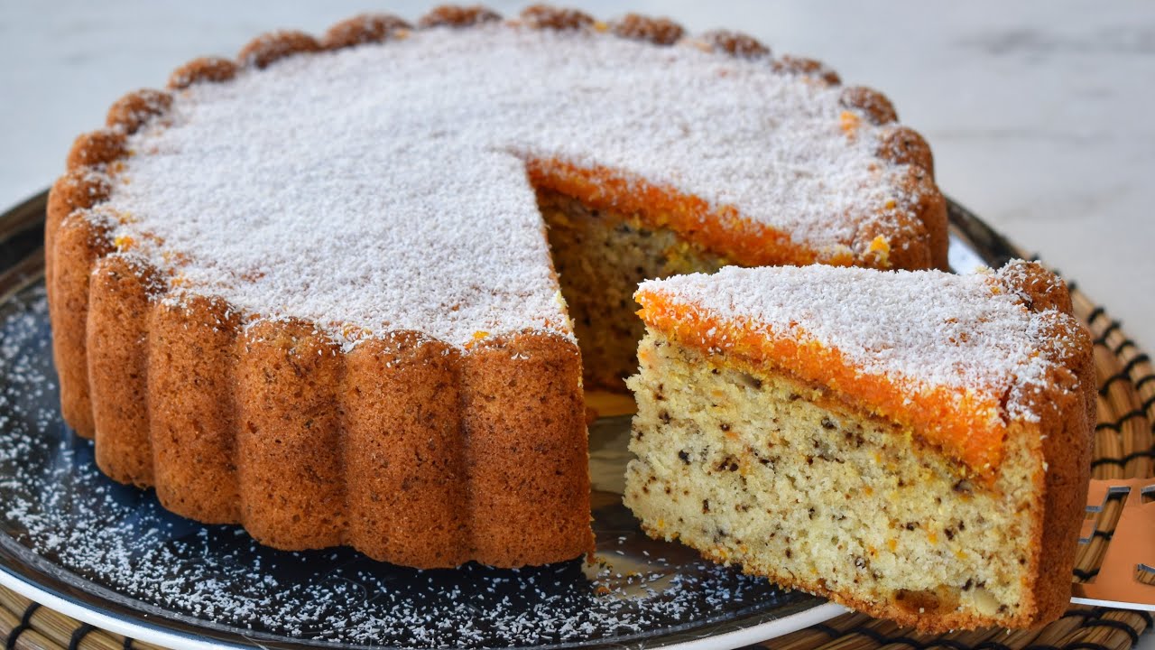 Bu Tarifi Görür Görmez Yapın Yumuşacık Havuçlu Cevizli Kek Tarifi