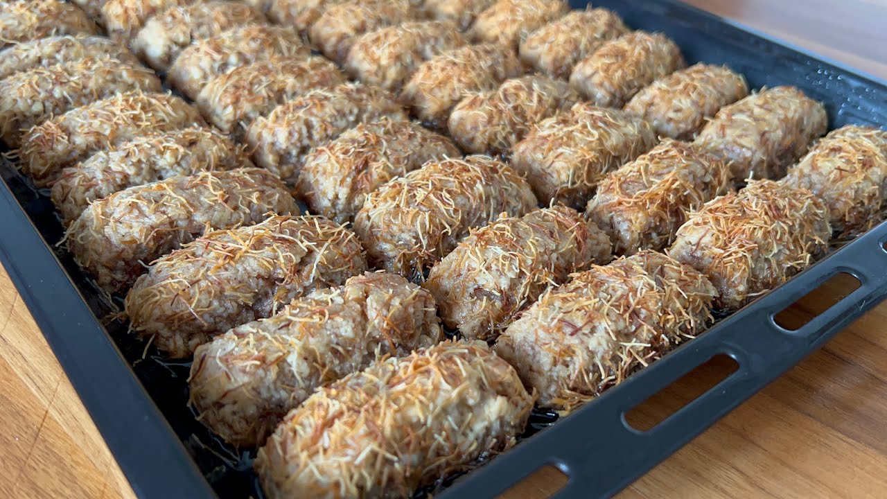 Kadayıflı Şerbetli Tatlı Tarifi