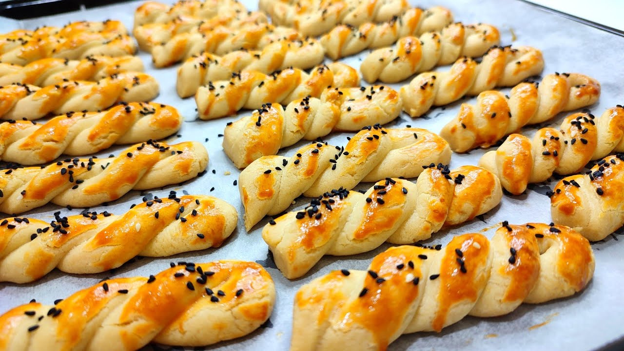 Pastane Usulü Tuzlu Kurabiye Tarifi