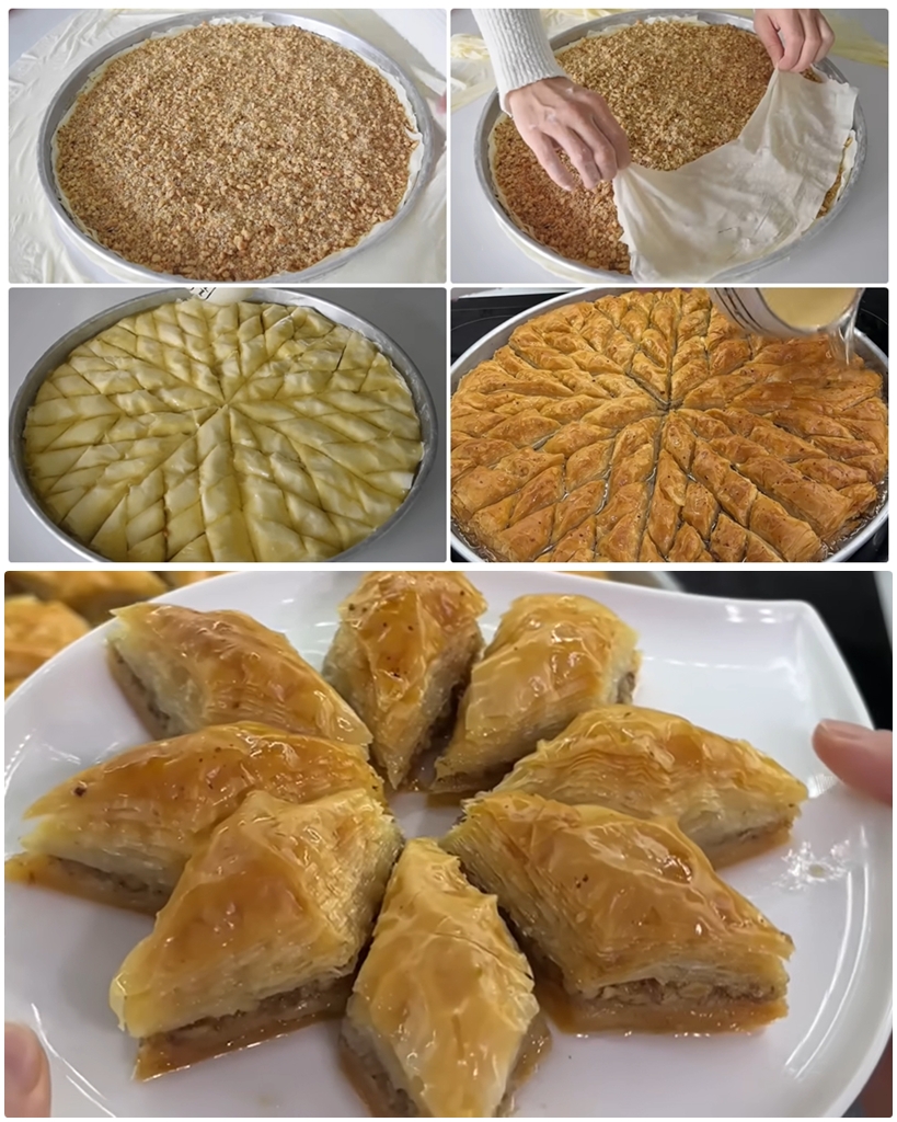 Herkesin Hazır Sandığı El Açması Baklava