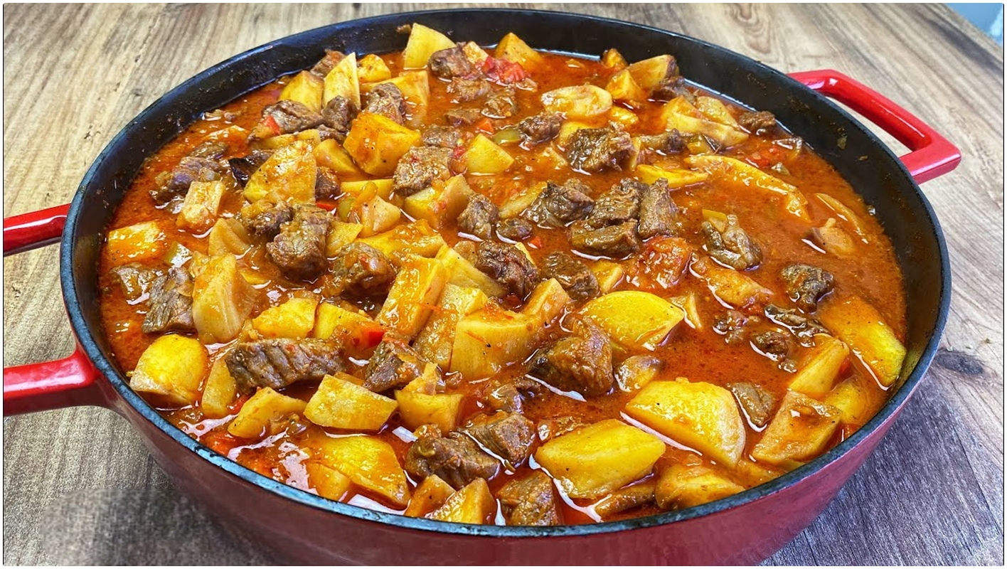 Etli Patates Yemeği Nasıl Yapılır