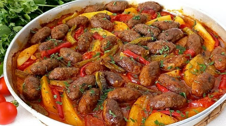 Fırında Sebzeli Köfte Tarifi