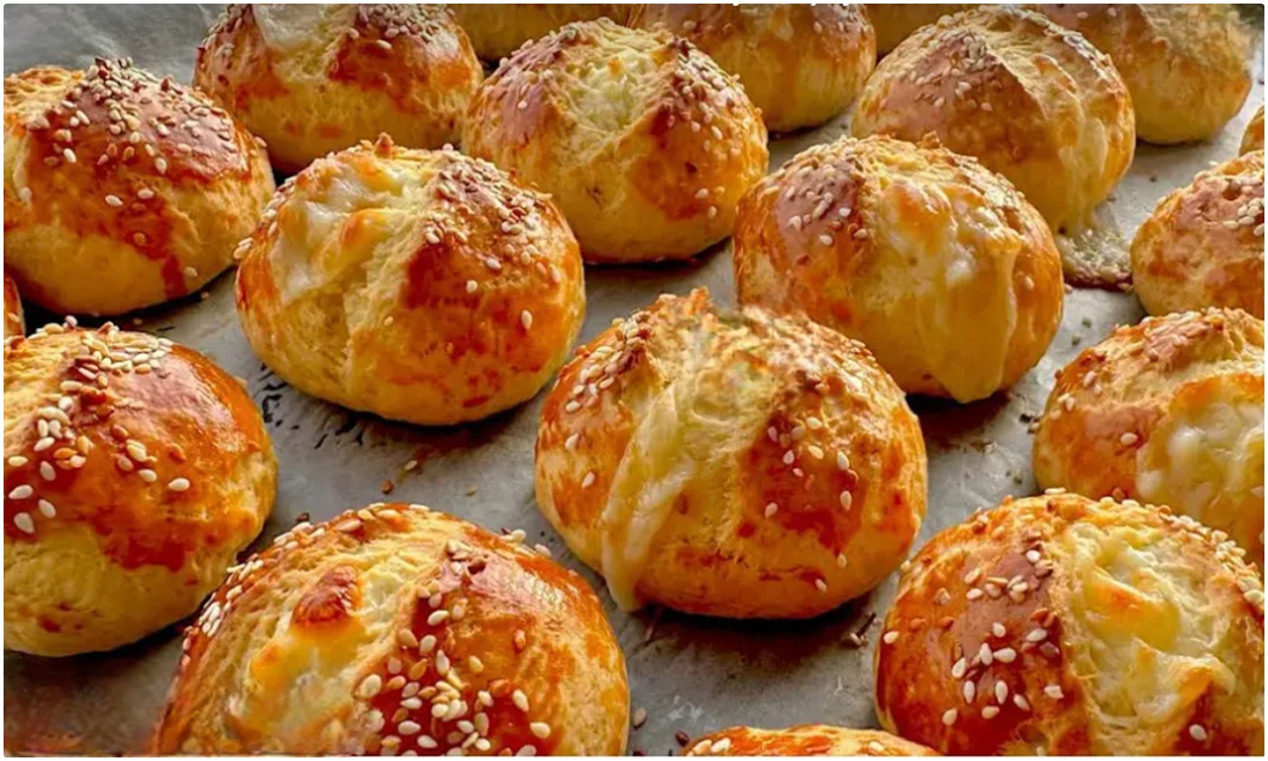 Kahvaltıya 5 Çayına Mayasız Kolay Poğaça Tarifi