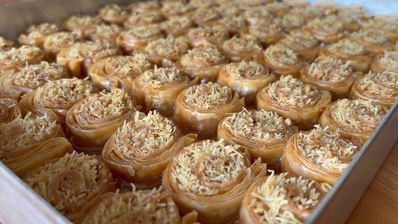 Kadayıflı Baklava Tarifi Nasıl Yapılır