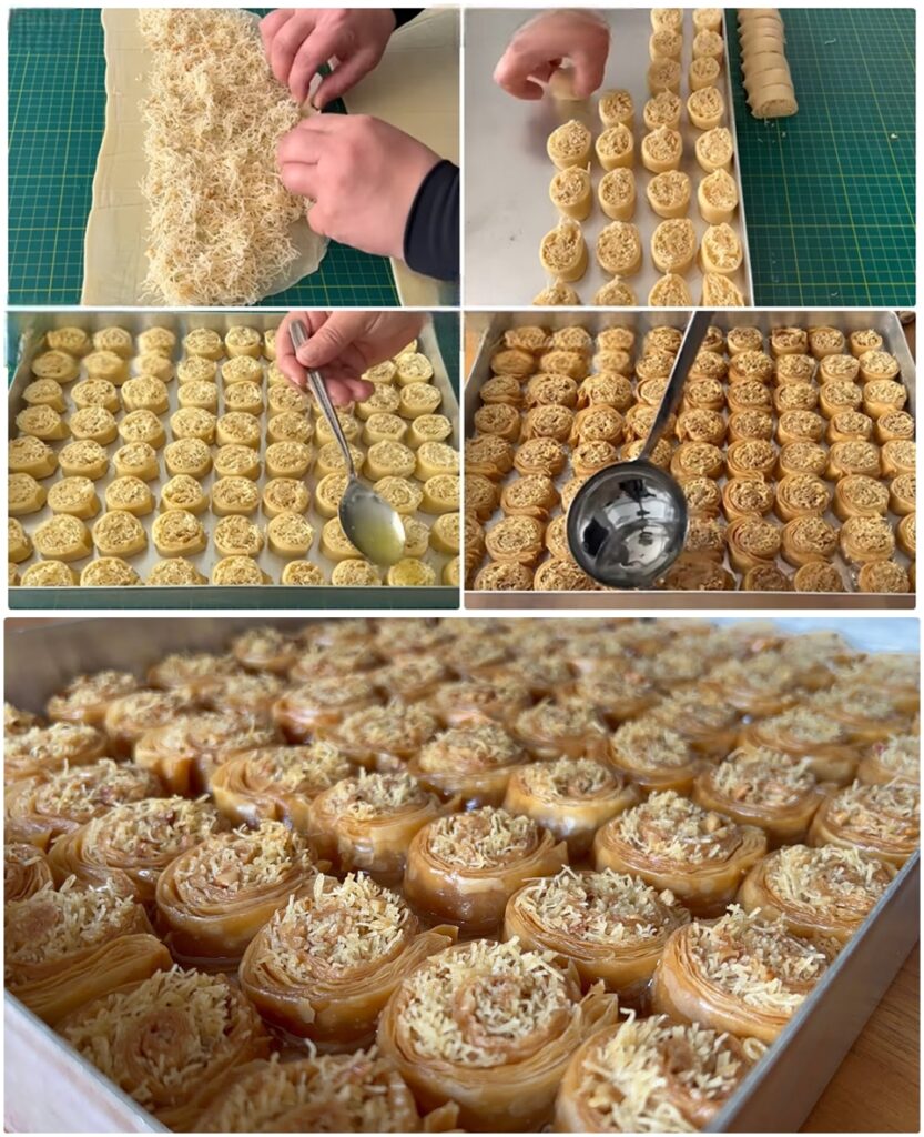 Kadayıflı Baklava Tarifi Nasıl Yapılır
