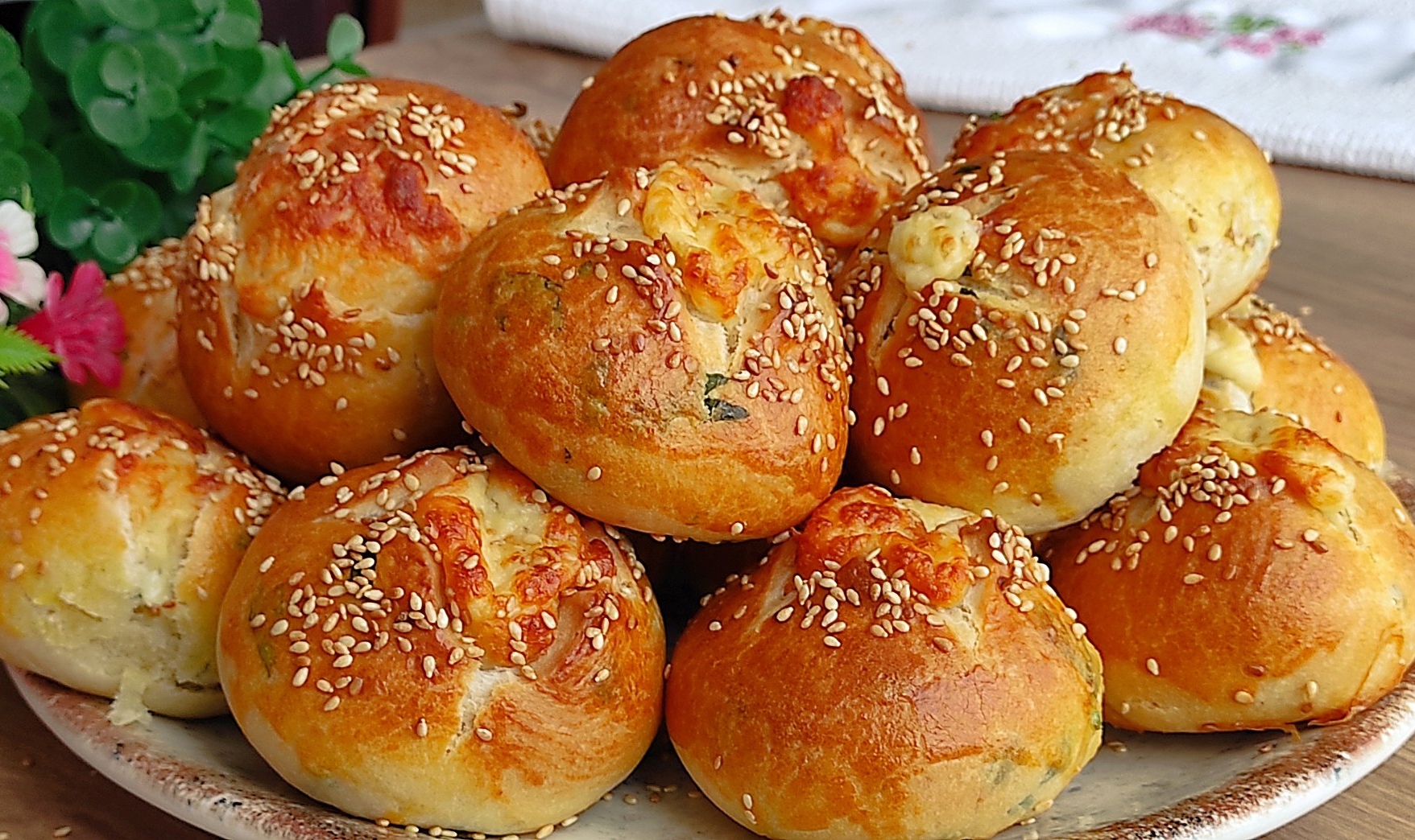 10 Dakikada Hazır Mayasız Poğaça