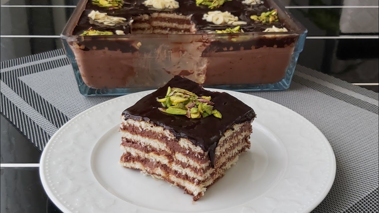 Yapması 10 Dk nızı Almayan Harika Bir Bisküvi Pastası