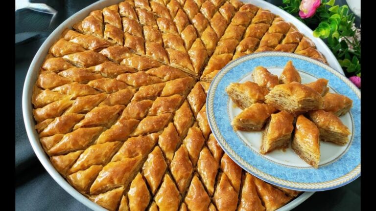 El Açması Cevizli Ev Baklavası