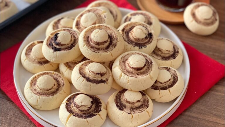 Orjinal Tarifiyle Mantar Kurabiye