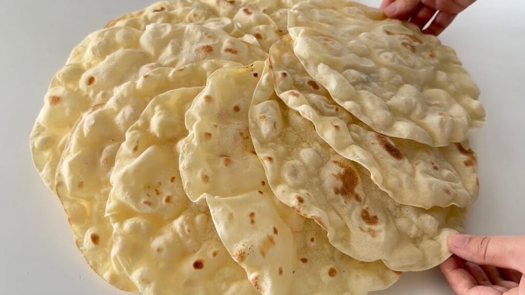 100 Yıllık Yöntemle Yumuşacık Puf Puf Kolay Lavaş