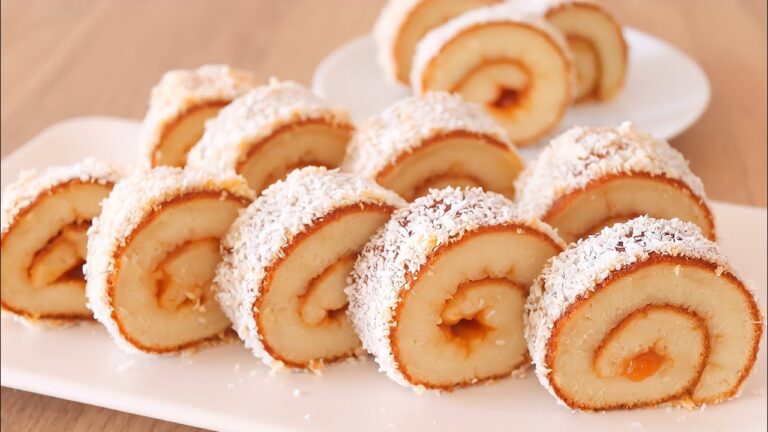 Fırınsız Yumurtasız Rulo Pasta Tarifi