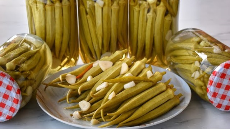 Çıtır Çıtır Bamya Turşusu Tarifi
