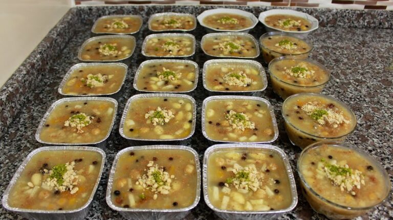 Tam Ölçülü Şahane Aşure Tarifi