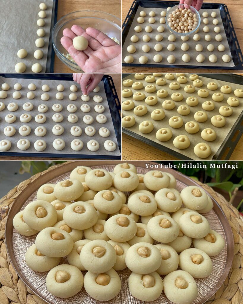 Sıvıyağlı Sadece 3 Malzemeli Kahve Yanı Kurabiyesi