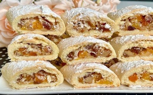 Kuru Meyveli Kesme Kurabiye