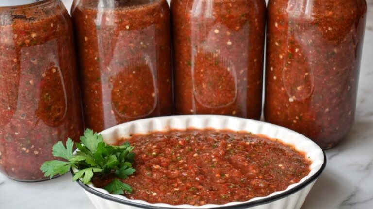 Her Sene Kışa Yapıyorum Acılı Ezme Turşu Tarifi