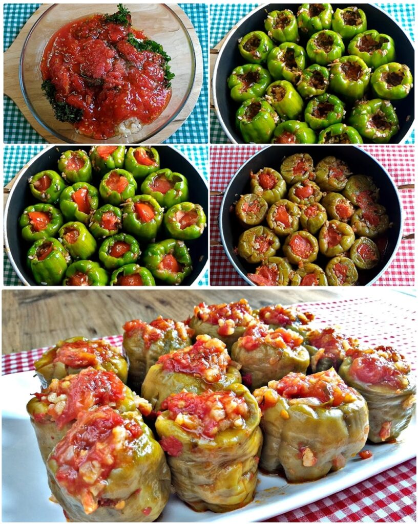 Biber Dolması Hiç Bu Kadar Lezzetli Olmamıştı