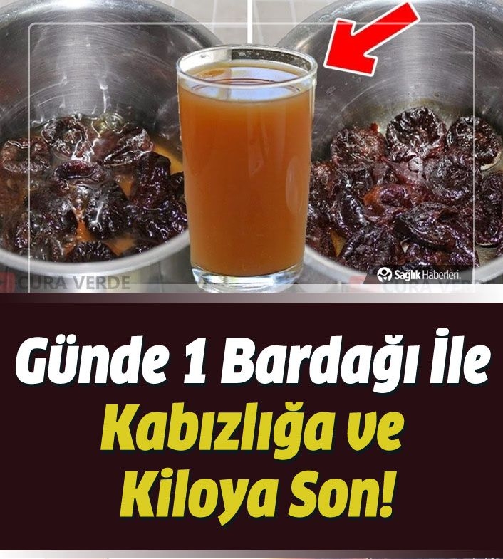 Günde 1 Bardak İçin Kabızlıktan Kurtulun ve Kilo Verin!