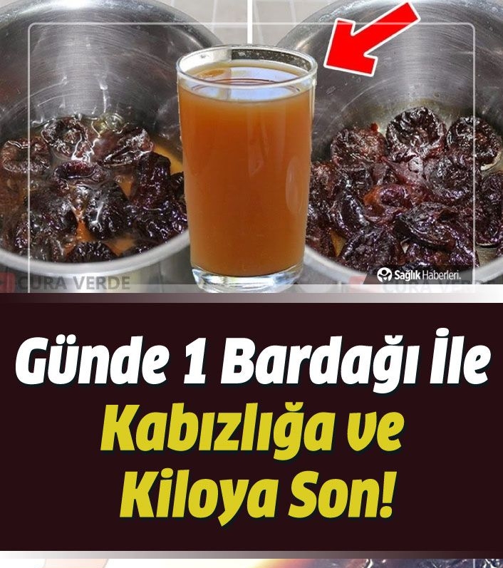 Günde 1 Bardak İçin Kabızlıktan Kurtulun ve Kilo Verin!