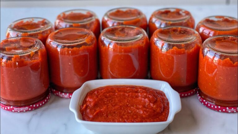 Öyle Lezzetli Oluyor Ki Bu Sosu Yapmadan Kışa Girmeyin Derim