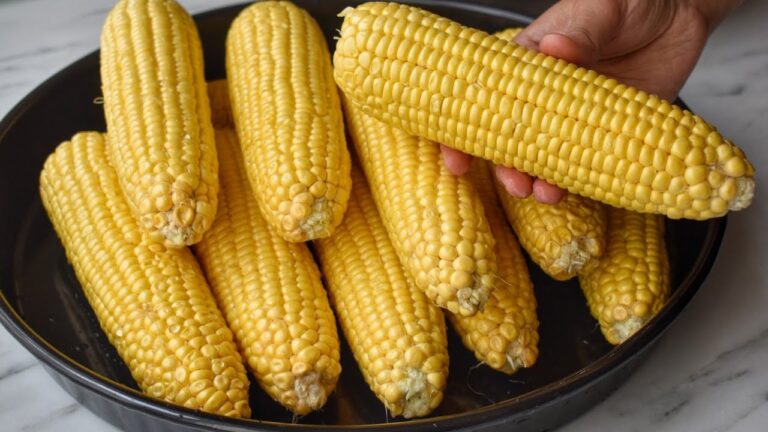 Her Sene Mısırı Bu Şekilde Yapıyorum