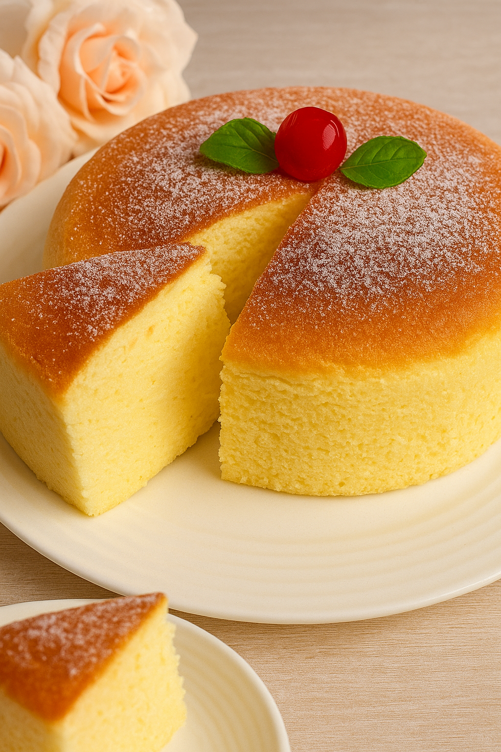 Japon Usulü Pamuk Kek (Soufflé Cheesecake) Tarifi