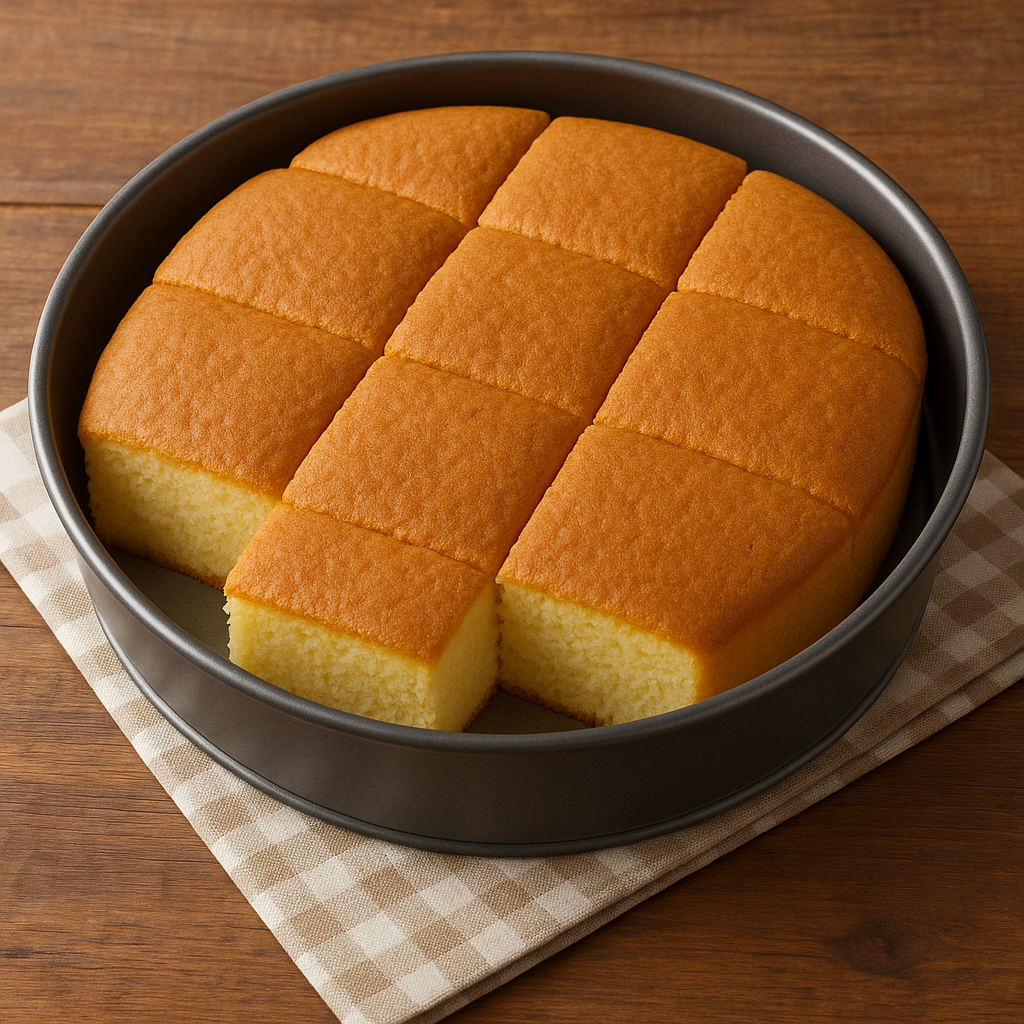 Anne Keki (Yuvarlak Tepside, Kare Dilimli)