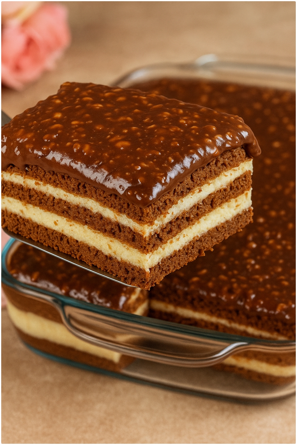 Borcamda Bisküvili Pasta Tarifi