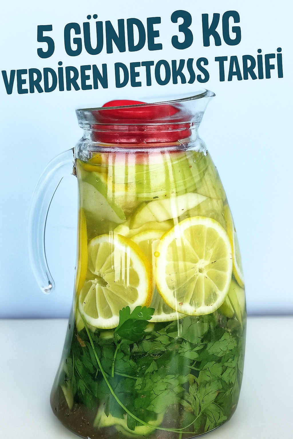 5 Günde 3 Kg Verdiren Detoks Suyu Tarifi