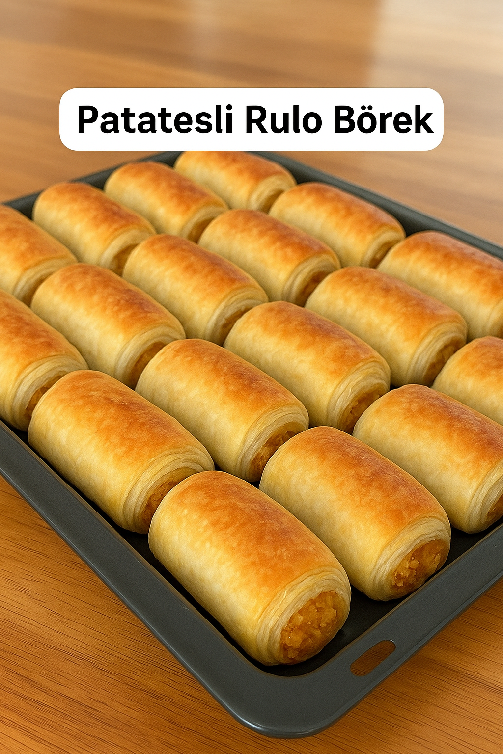 Patatesli Rulo Börek Tarifi