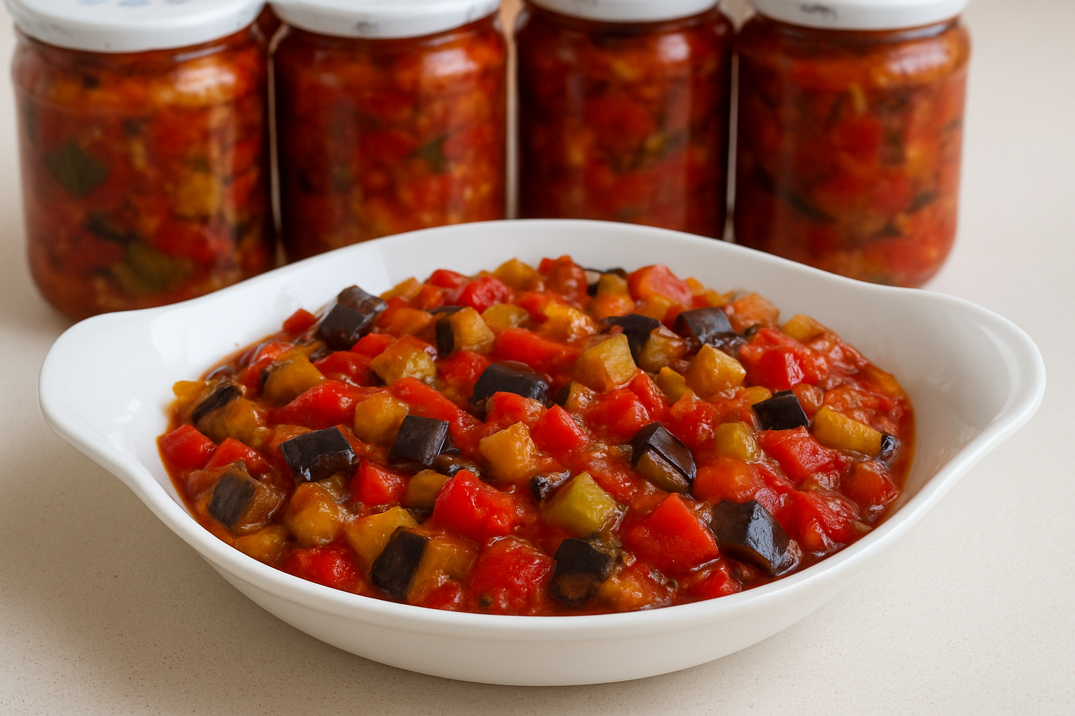 Konserve Şakşuka Tarifi