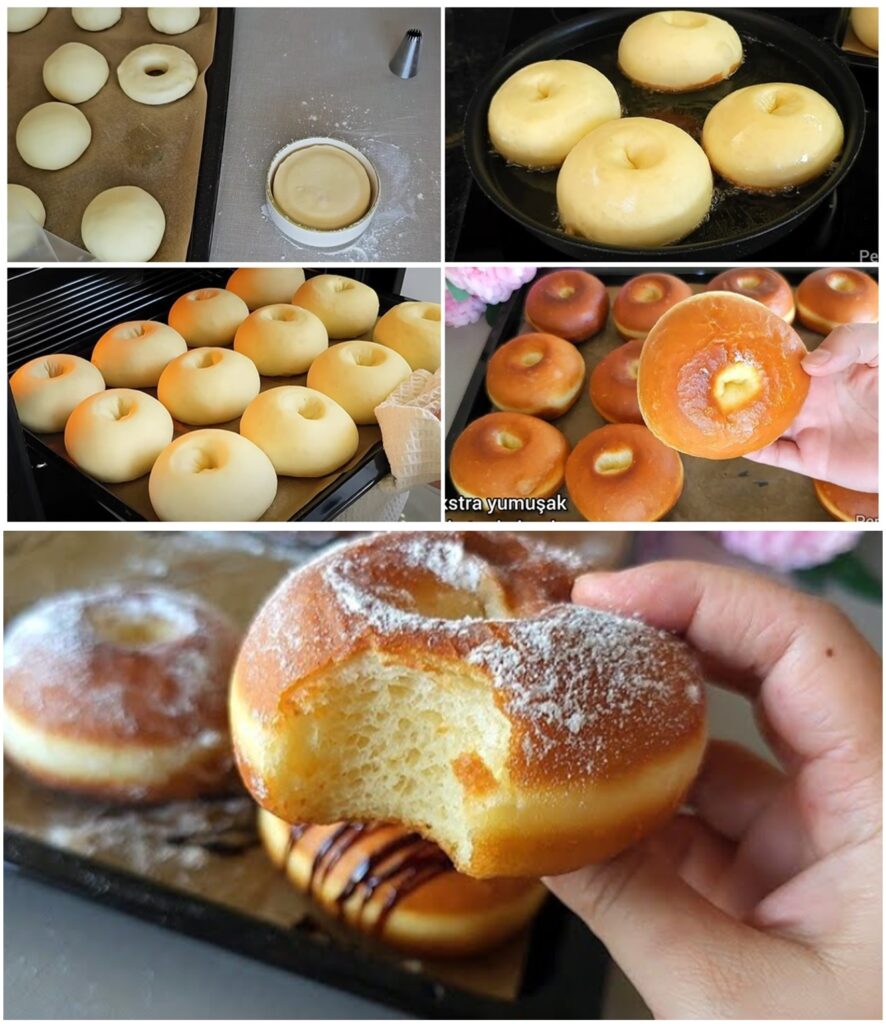 Ekstra Kabarık Ekstra Lezzetli Donut Tarifi