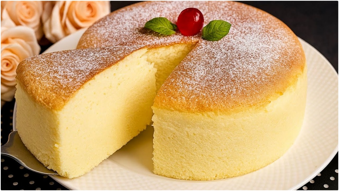 Pamuk Gibi Japon Sufle Keki (Unsuz Cheesecake) Tarifi