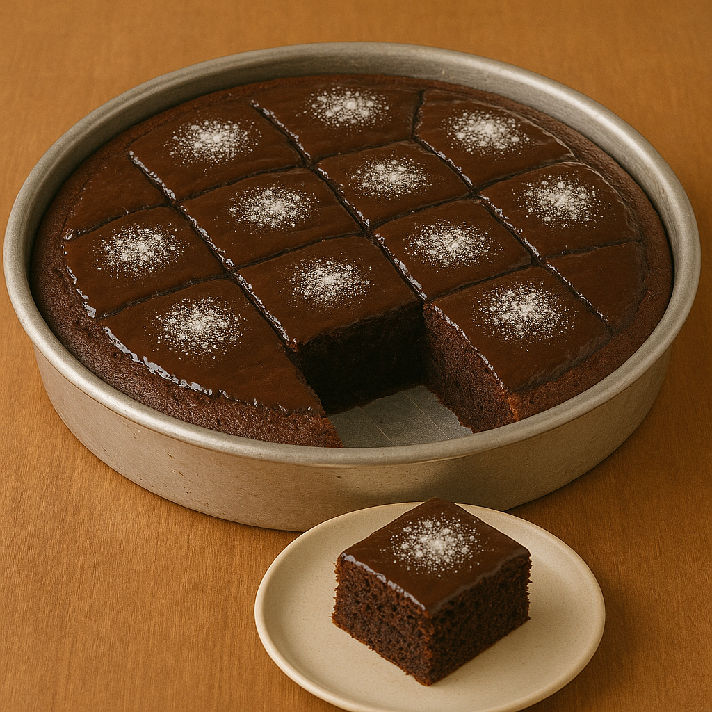 Kakaolu Pekmezli Pandispanya Tarifi