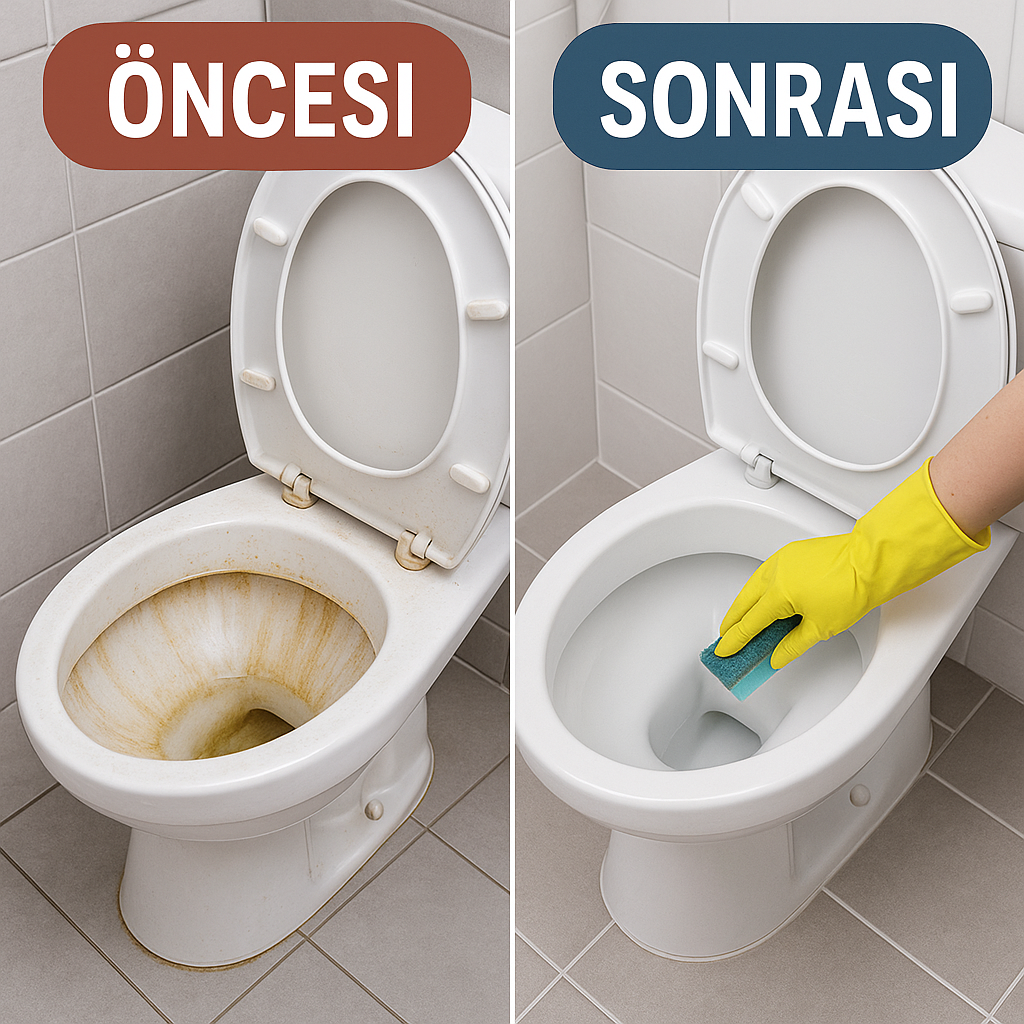 Bu Yöntemle Klozetiniz İlk Günkü Gibi Parlayacak