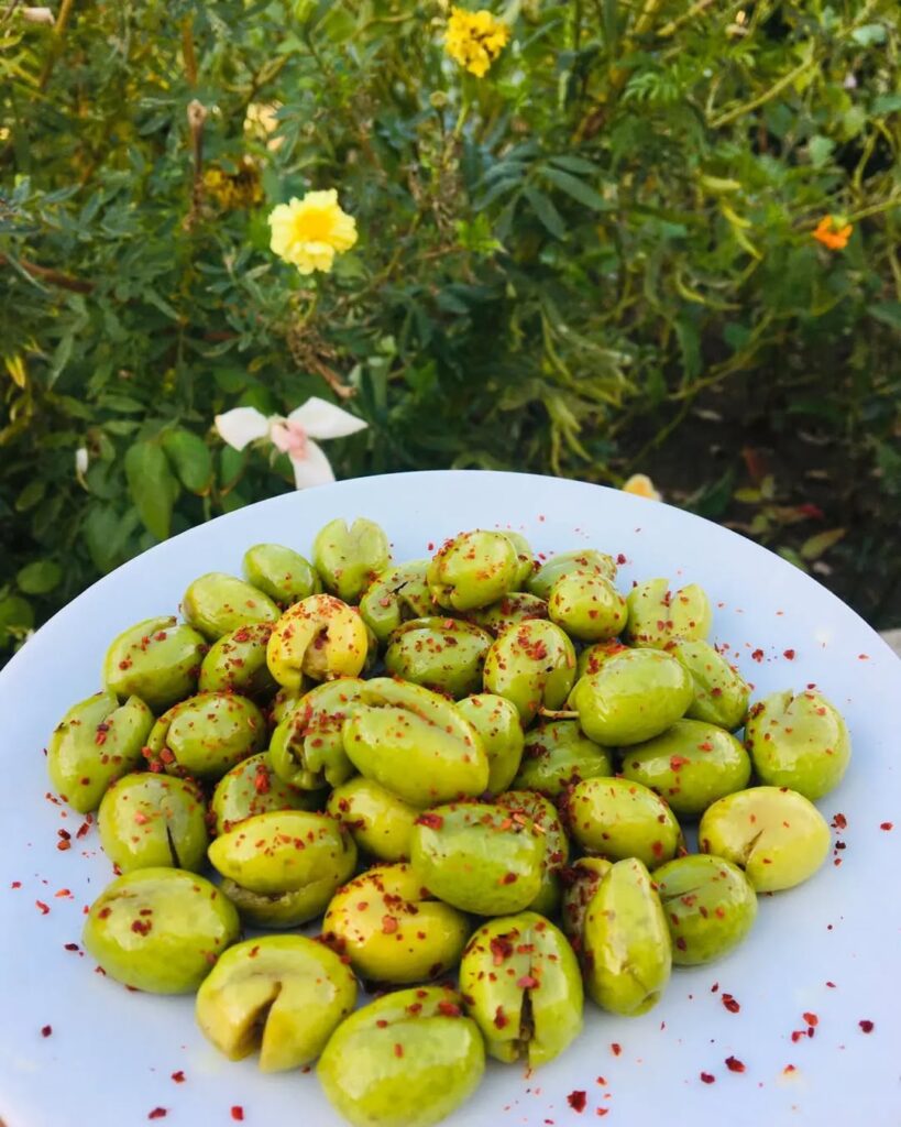 Ev Yapımı Taş Kırma Yeşil Zeytin Tarifi