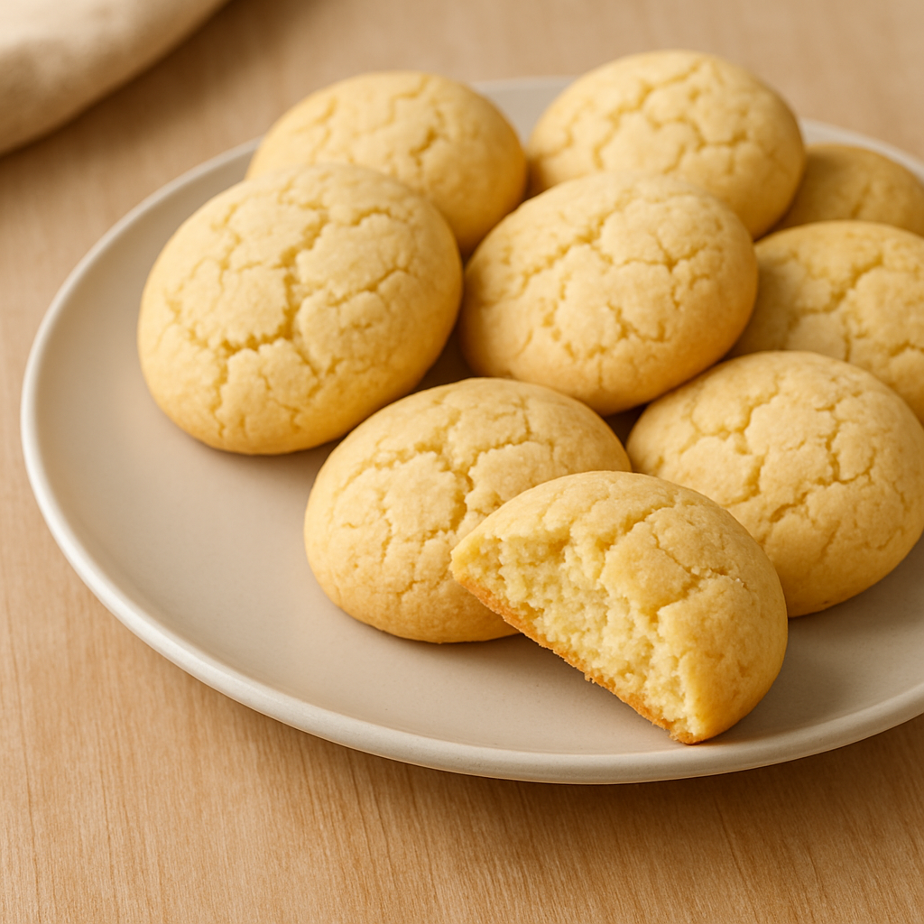 Ağızda Dağılan Vanilyalı Kurabiye