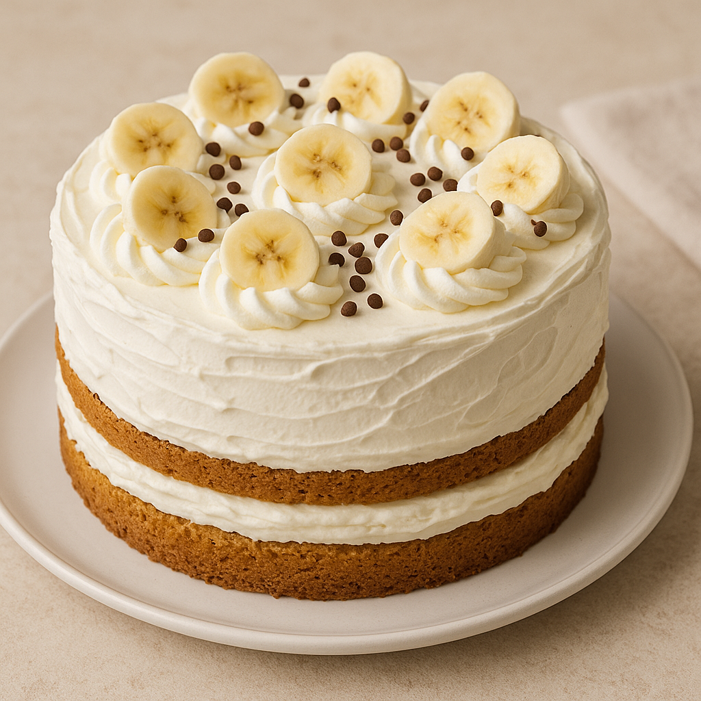 Muzlu Krem Şantili Pasta Tarifi