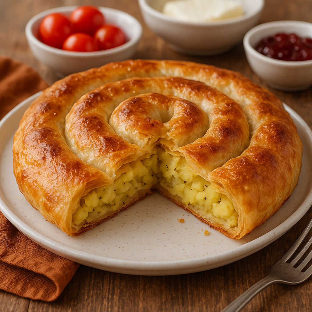 Patatesli Sabah Kahvaltısı Böreği