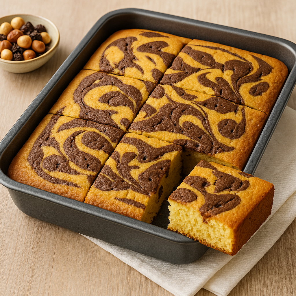 Yoğurtlu Pratik Tepsi Keki Tarifi