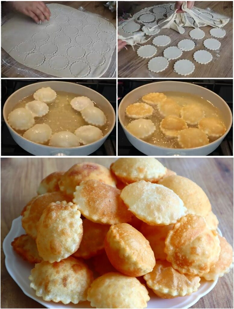 Sadece Su ve Un İle Balon Pişi Tarifi